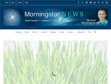 Tablet Screenshot of michaelmorningstar.com